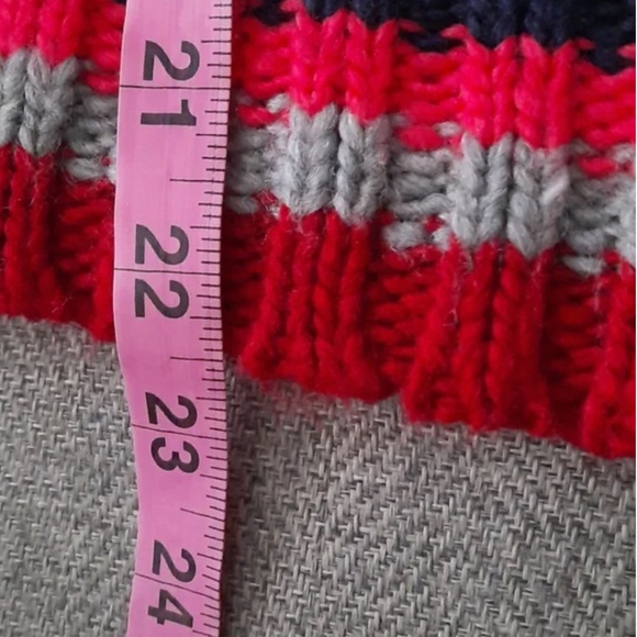 American Eagle Striped Wool Crew Neck Sweater - Small - Picture 3 of 8